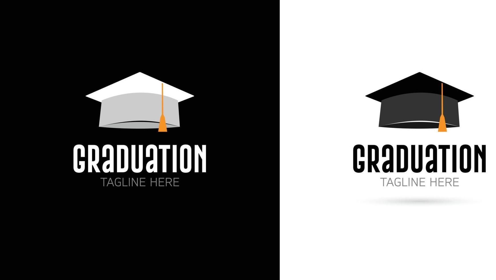 Graduation Logo Template Design Elements vector