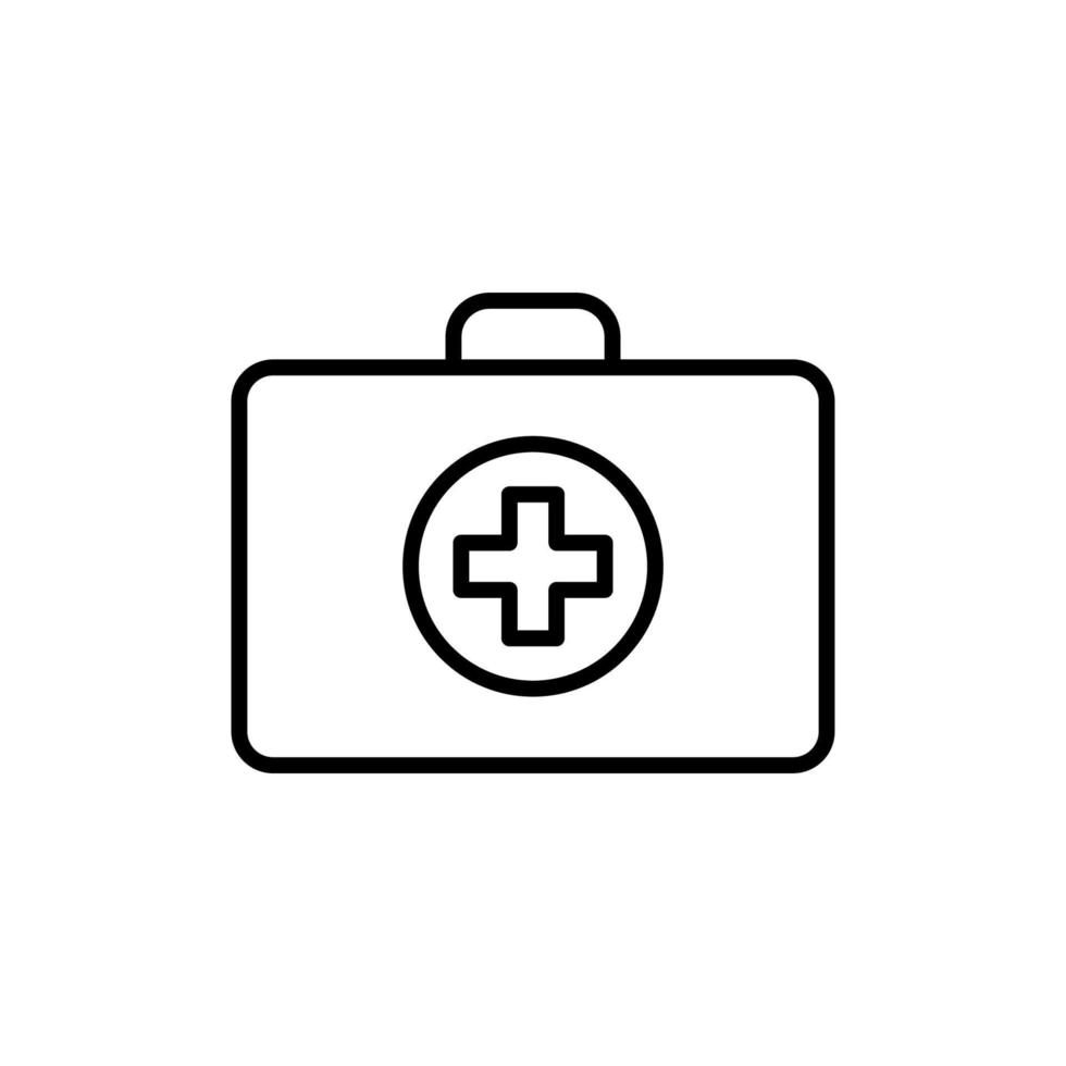 Medical kit icon vector design templates
