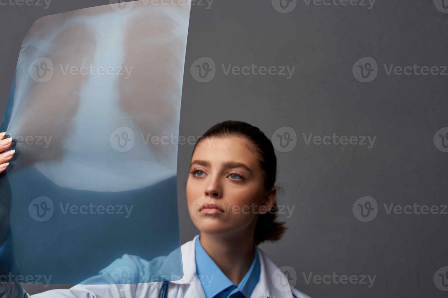 médico radiólogo examen radiografía salud foto