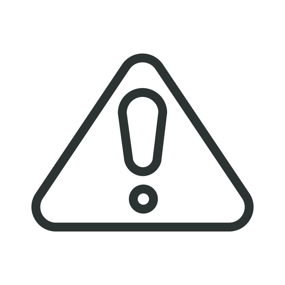 Construction Attention Danger Symbol Icon vector