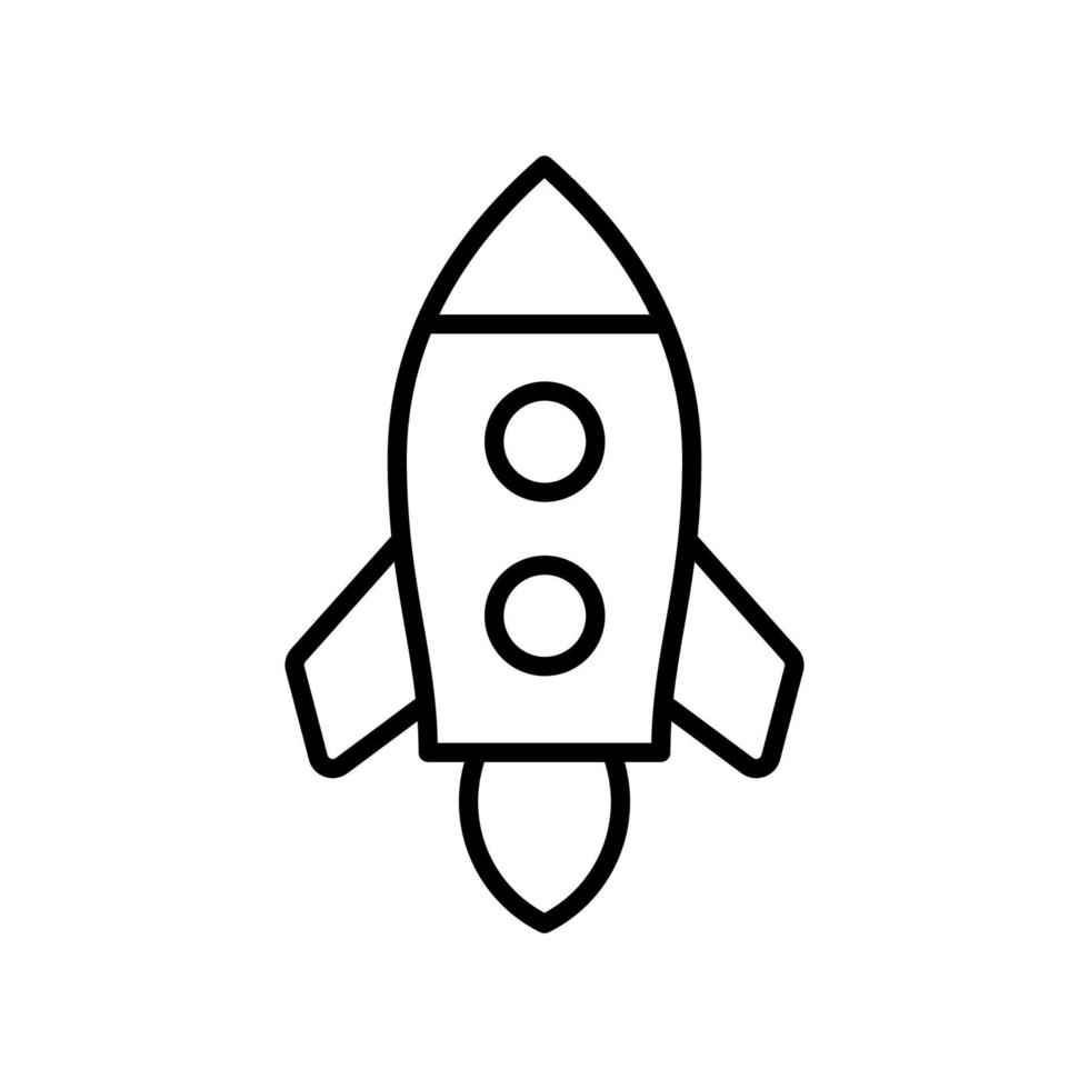 Rocket icon vector design templates