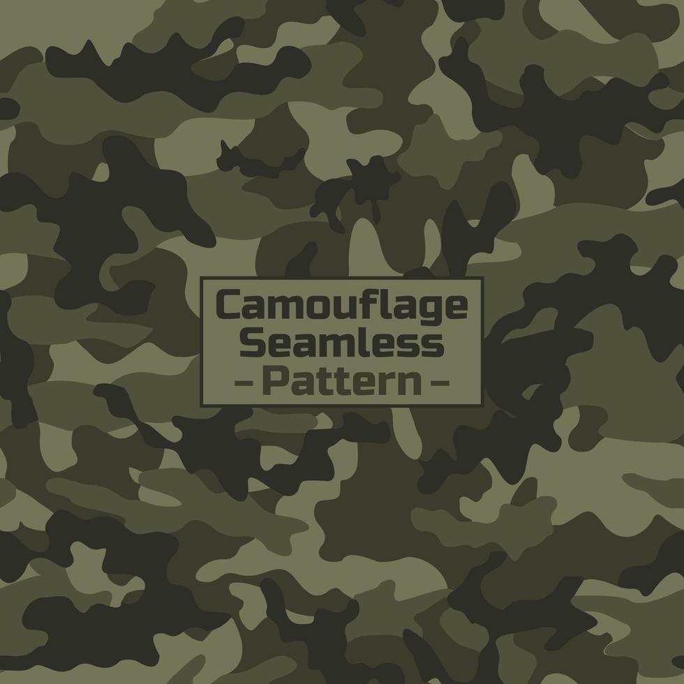 sin costura grunge camuflaje modelo. bosque camuflaje antecedentes. sin costura modelo vector