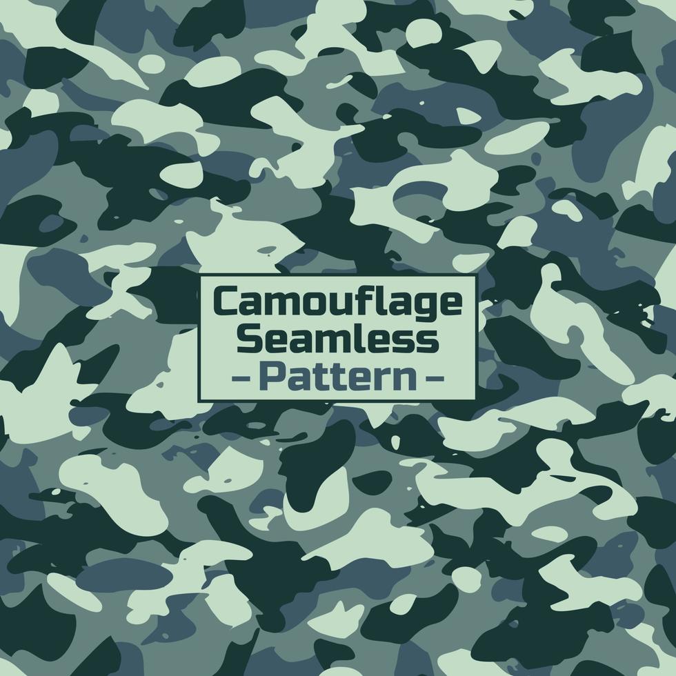 Seamless pattern with geometric camouflage. Abstract military green background. Seamless pattern vector