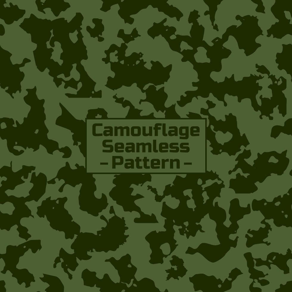 Camouflage and hunting seamless pattern. Branched shapes, woodland style and four colors. Seamless pattern vector