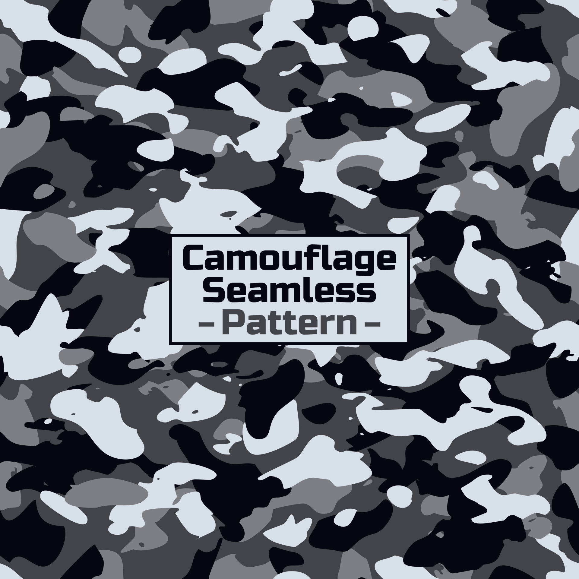 Camouflage pattern background classic clothing Vector Image