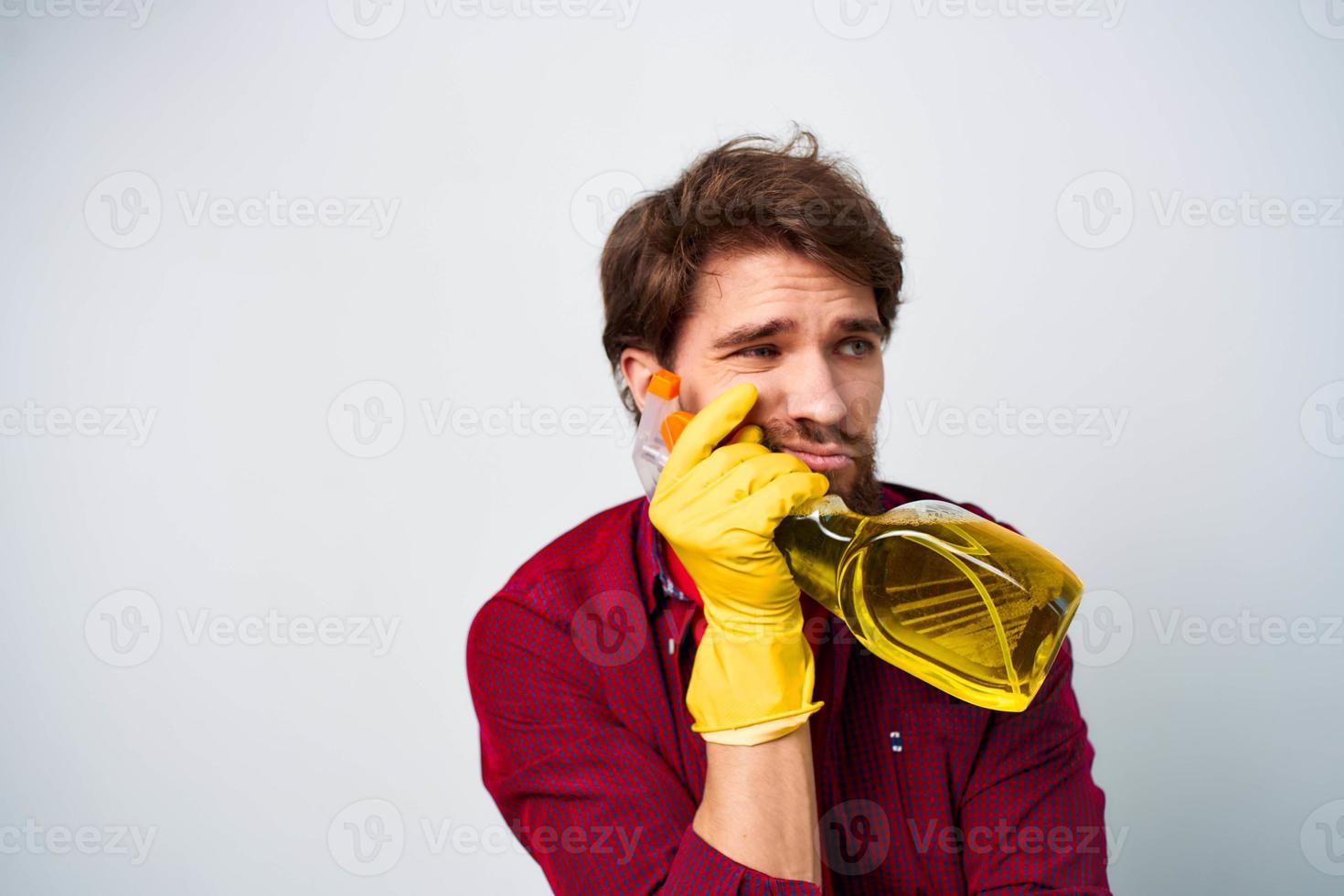 cleaner detergent service lifestyle household work professional photo