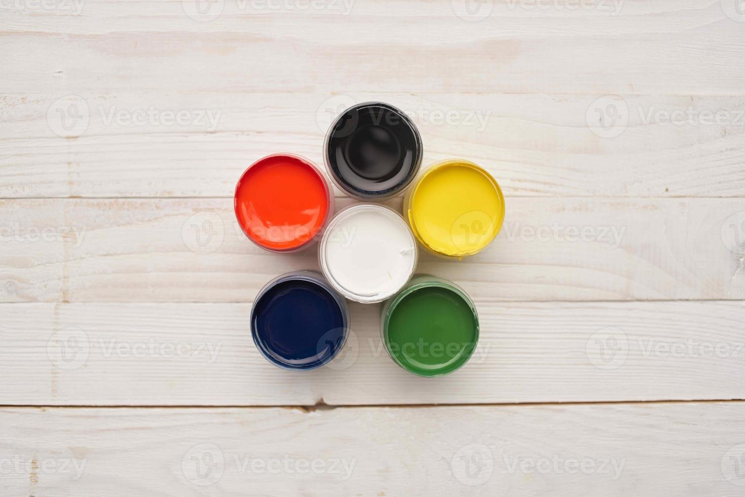 watercolor paint notepad pencils art drawing photo