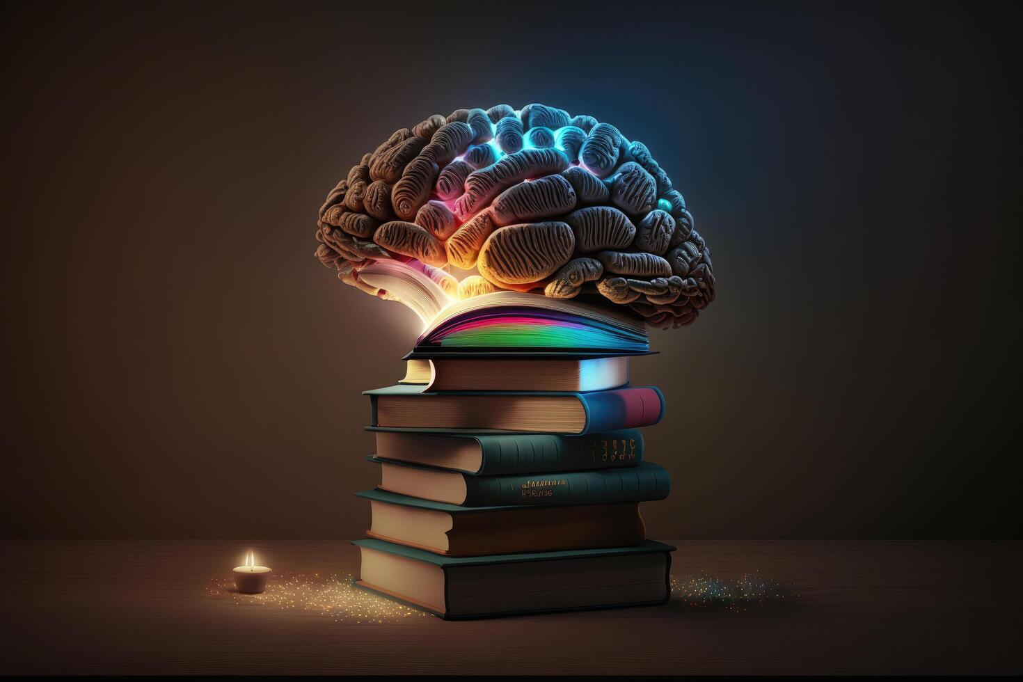 Education knowledge concept. Illustration photo