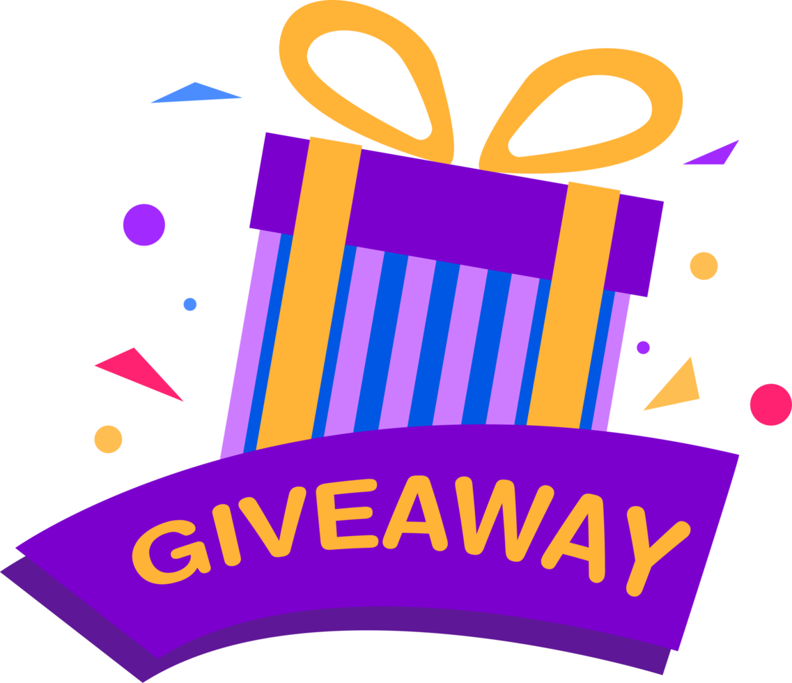 Free Giveaway Badge Template png