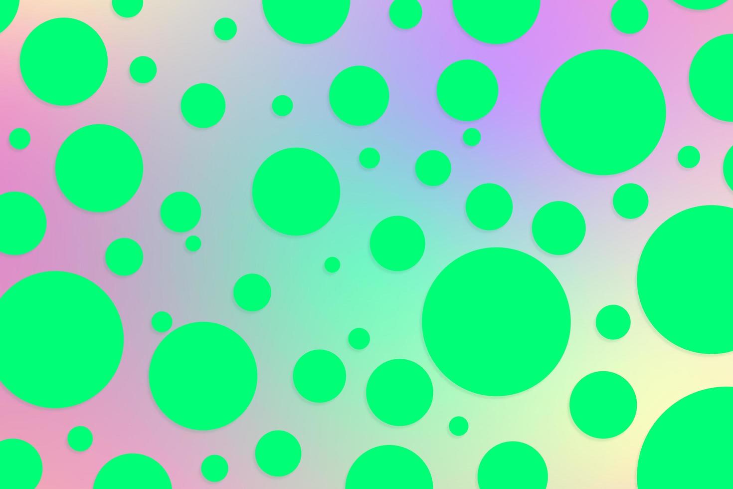 Colorful polka dot backdrop and background photo