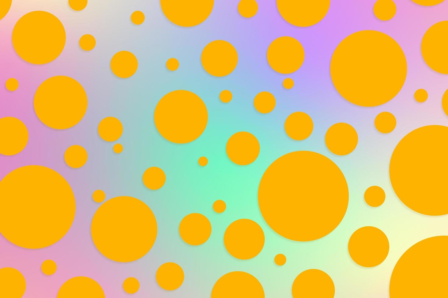 Colorful polka dot backdrop and background photo