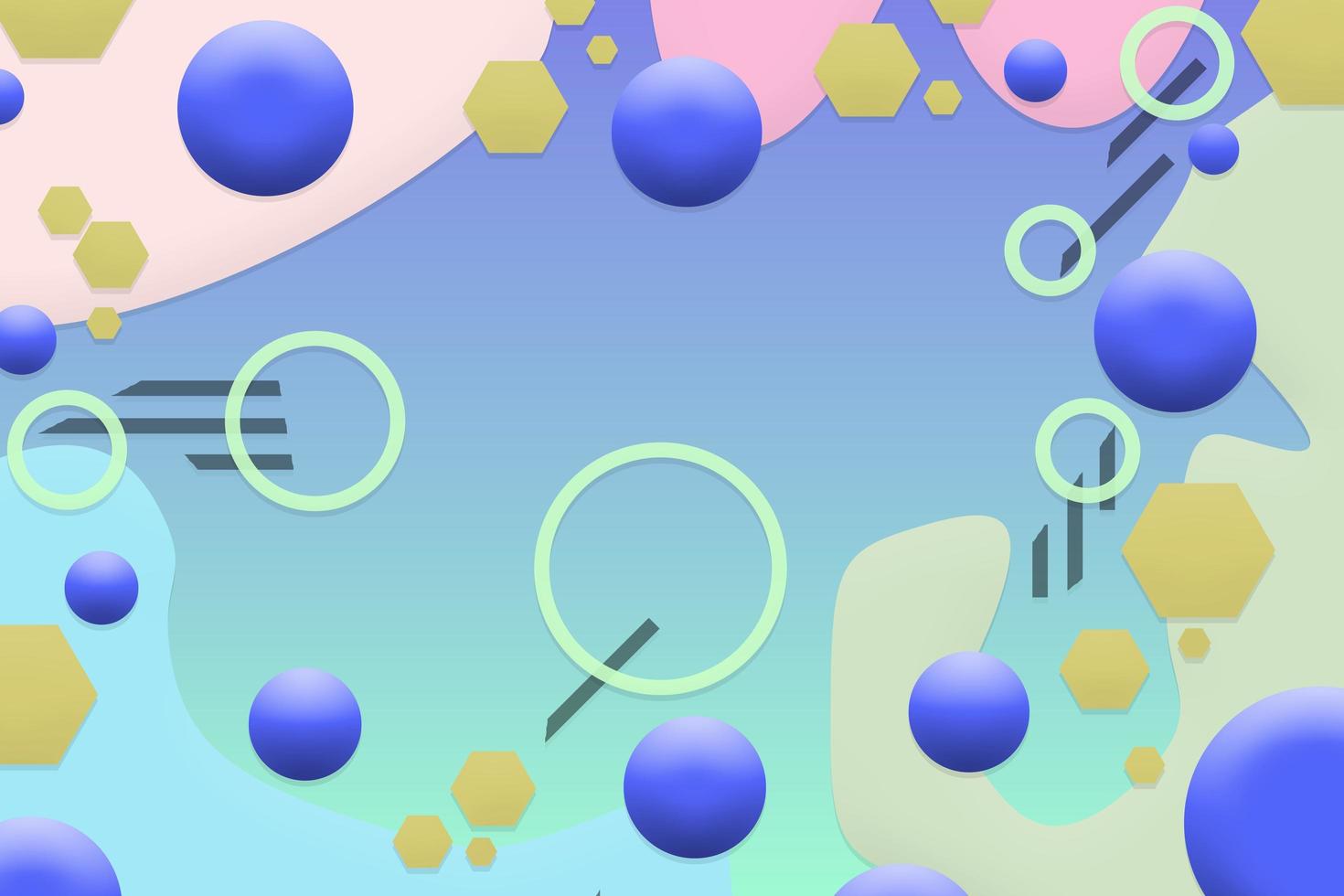 Modern digital futuristic abstract background photo