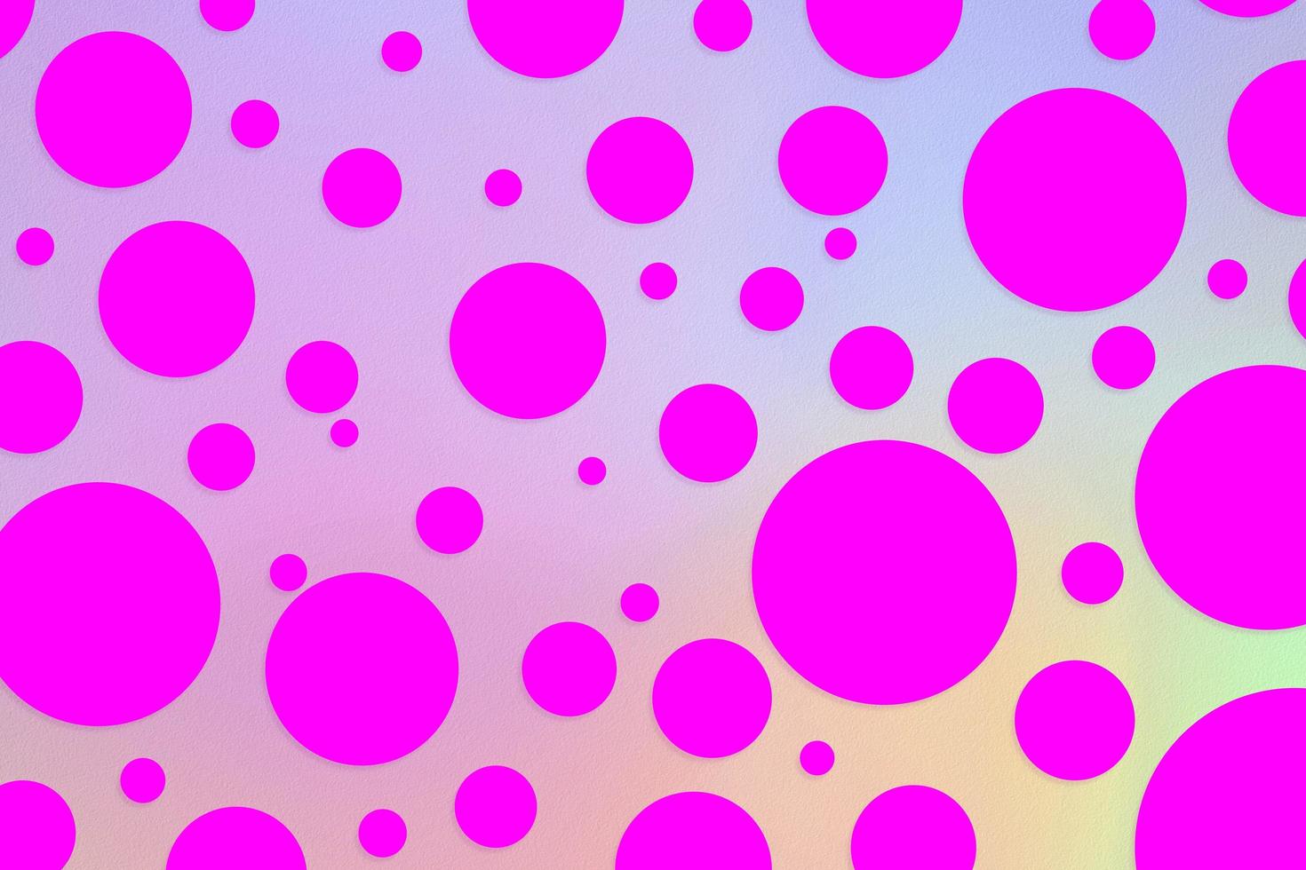 Colorful polka dot backdrop and background photo