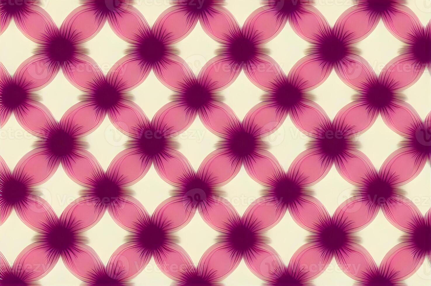 Abstract magenta or purple natural flower, floral, and leaves seamless pattern background. Flower and leaf clip illustration watercolor texture wallpaper. photo