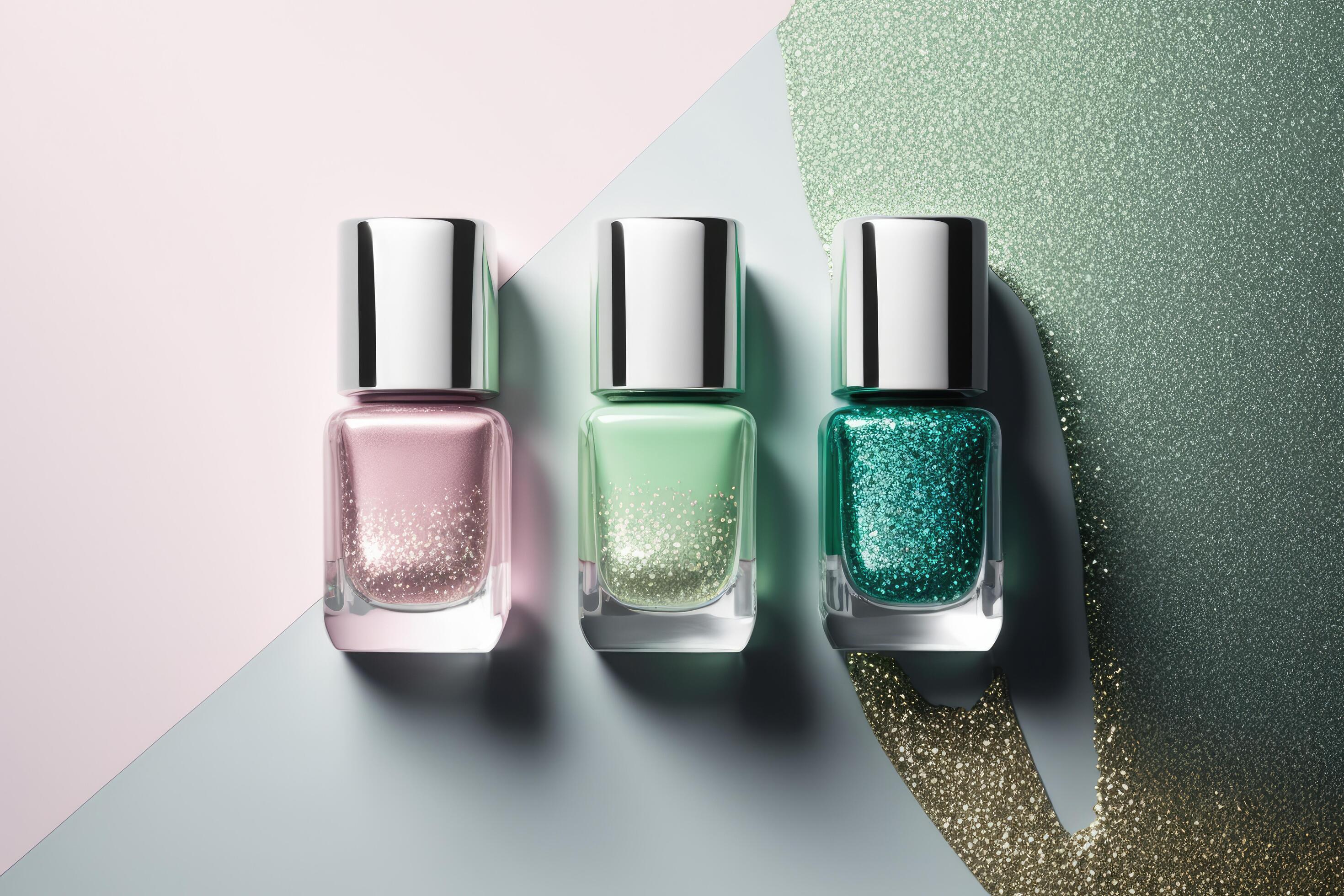 Trendy Design Template With Nail Polish Glass Bottles Illustration AI Generative 21993795 Stock Trendy Design Template With Nail Polish Glass Bottles Illustration AI Generative 21993795 Stock