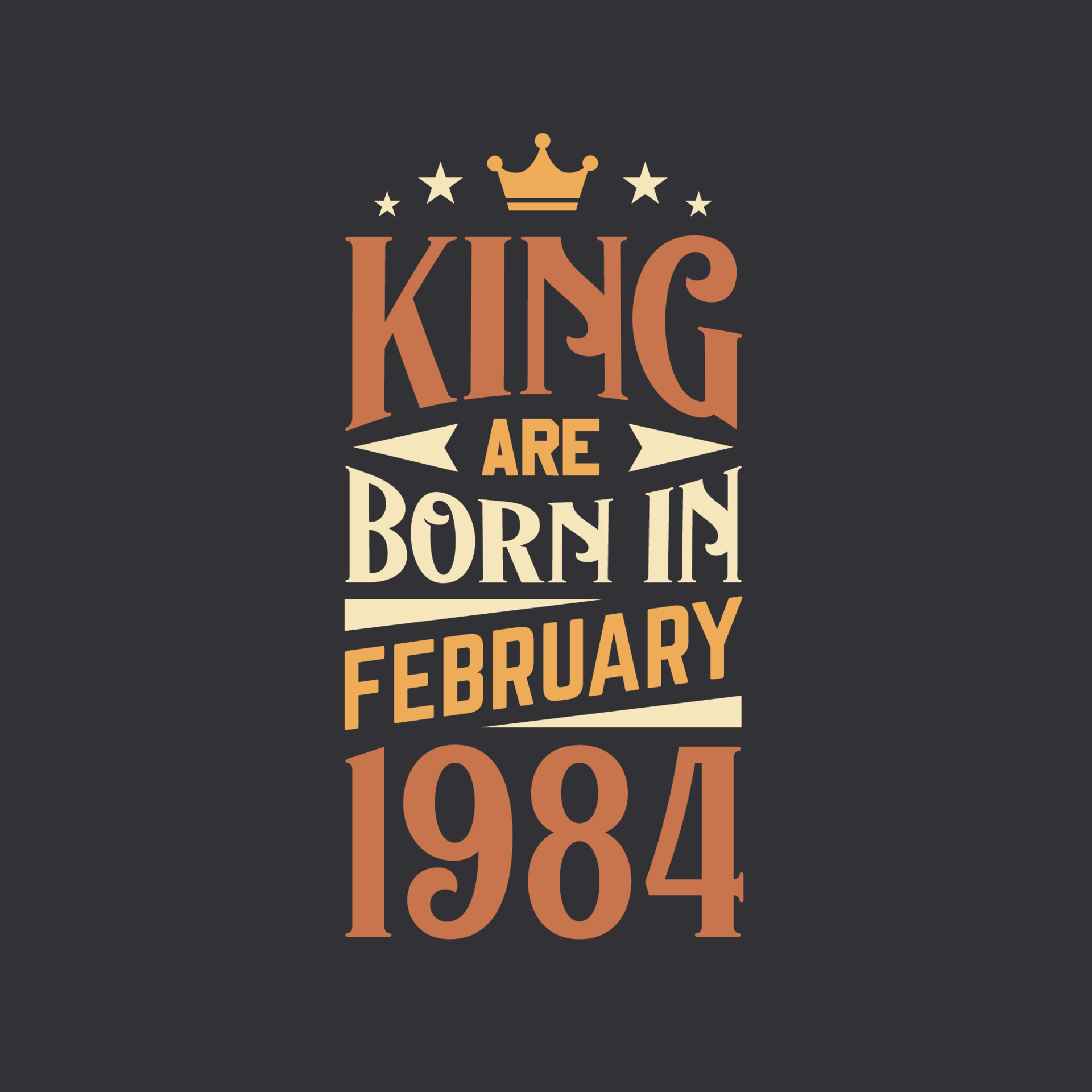 Rey son nacido en febrero 1984. nacido en febrero 1984 retro Clásico