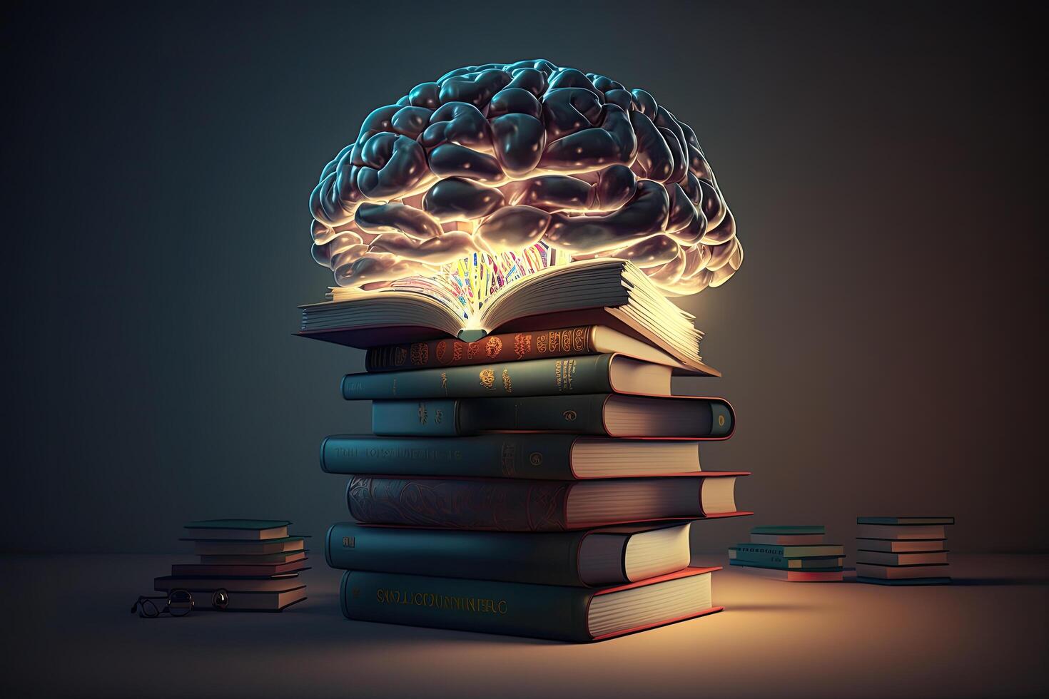 Education knowledge concept. Illustration photo
