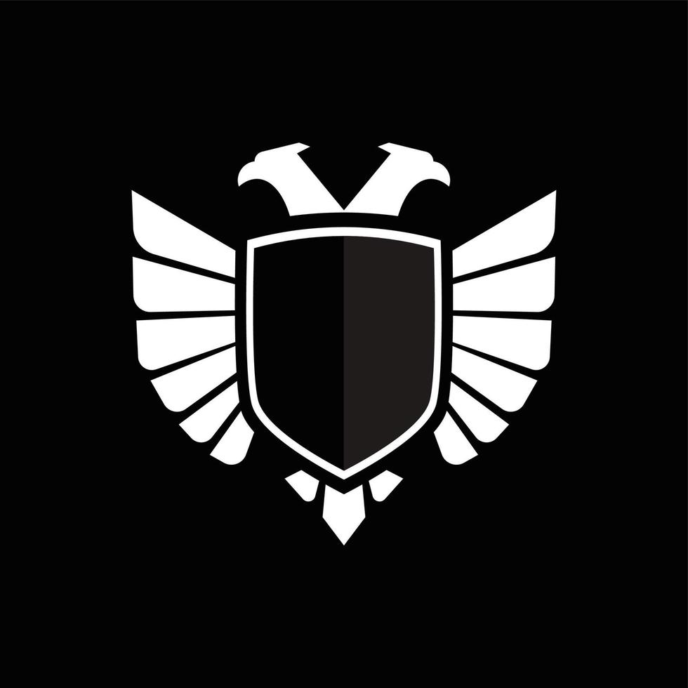 Strong and modern Eagle modern concept logo design vector
