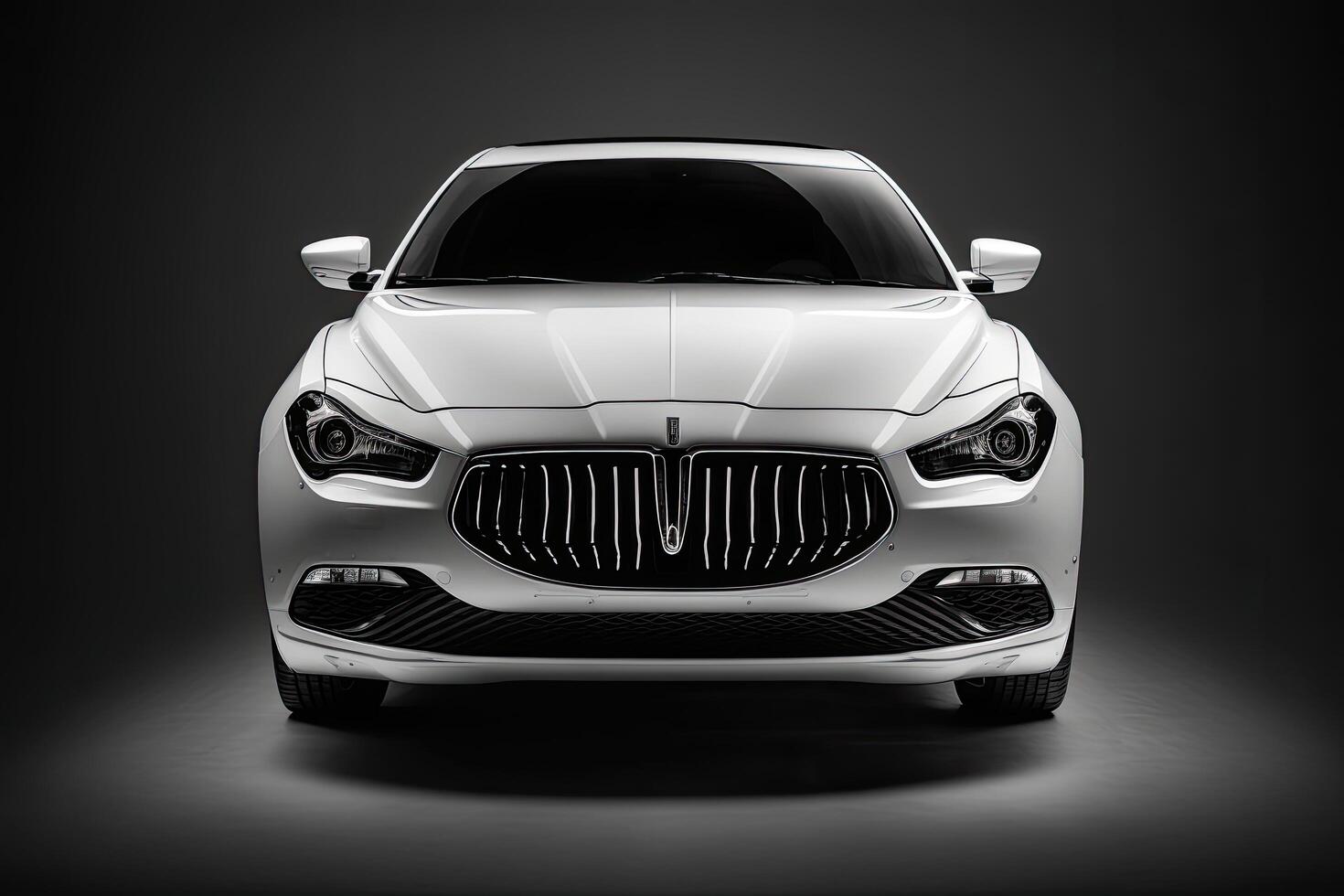 Modern Luxury Car. Illustration photo