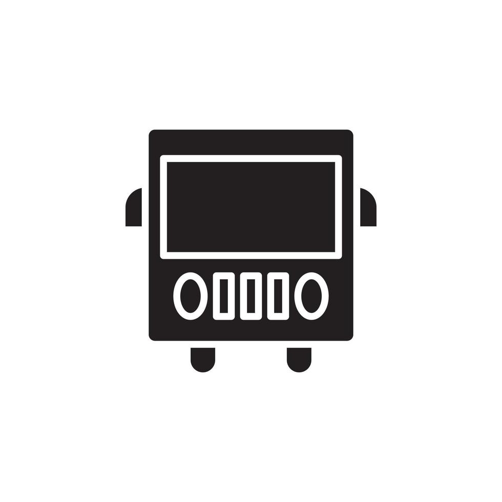 bus icon vector for Icon Website, UI Essential, Symbol, Presentation