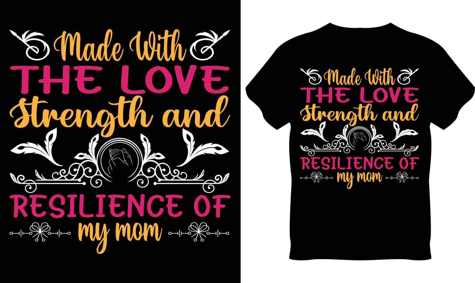 Best and Unique Happy Mother's Day T-Shirt Design vector
