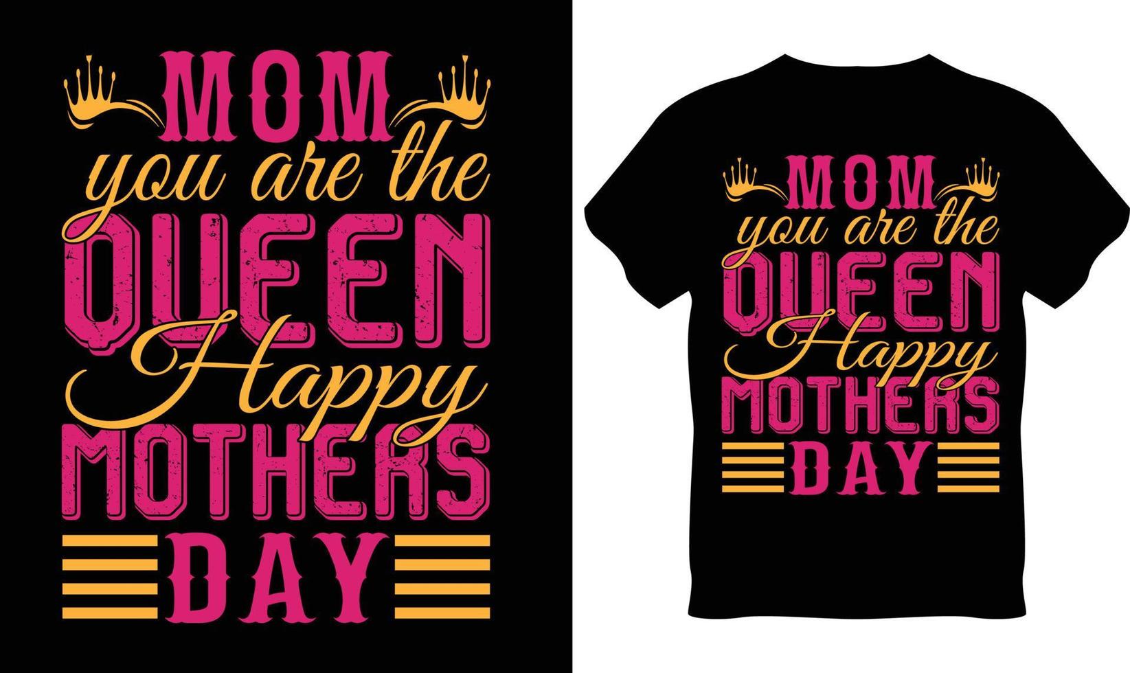 Best and Unique Happy Mother's Day T-Shirt Design vector