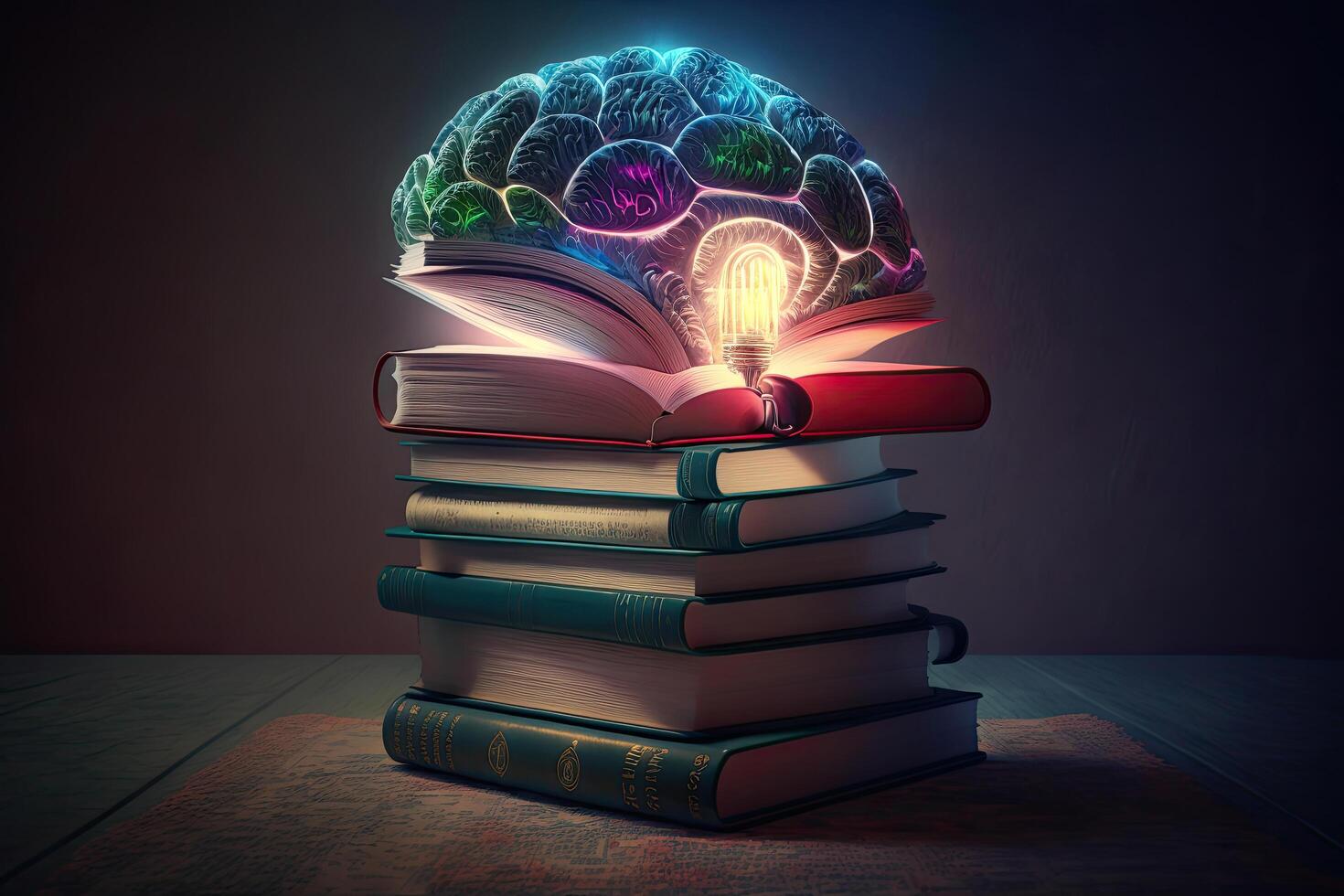 Education knowledge concept. Illustration photo