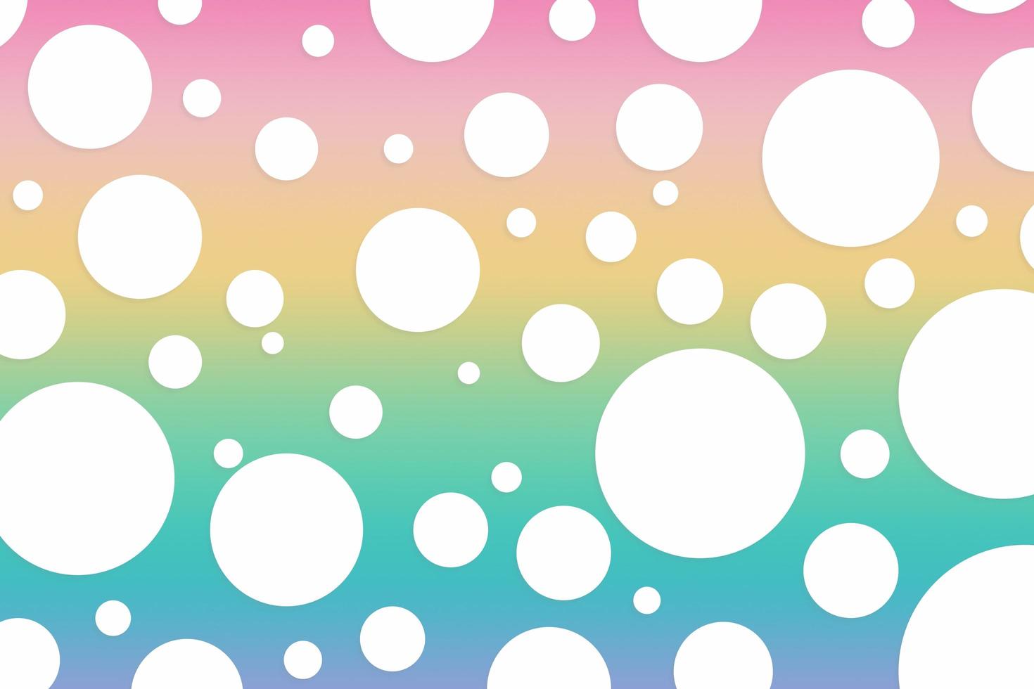 Colorful polka dot backdrop and background photo