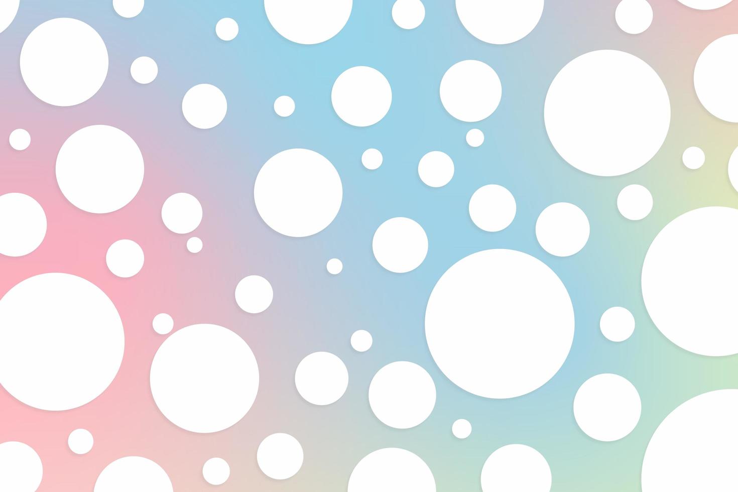 Colorful polka dot backdrop and background photo