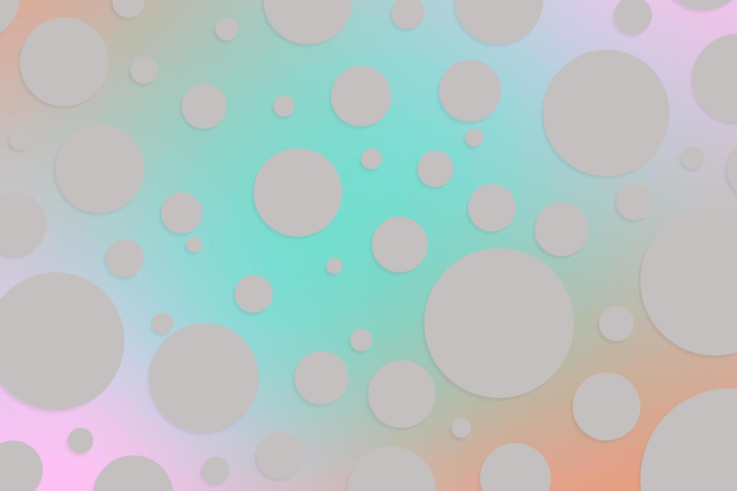 Colorful polka dot backdrop and background photo
