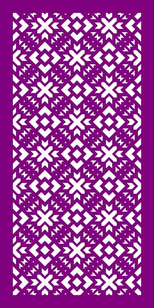 Simple Vector Pattern for Laser Cutting, Decoration, and Ornament