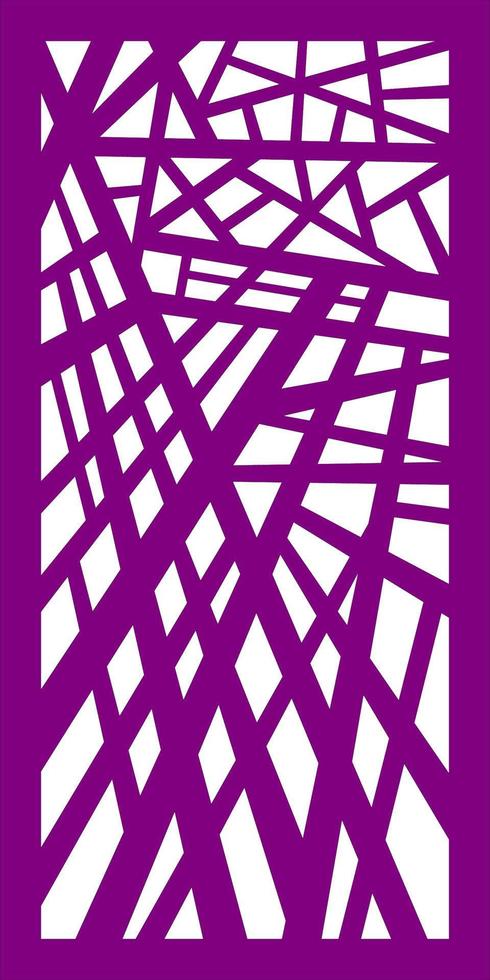 Simple Vector Pattern for Laser Cutting, Decoration, and Ornament