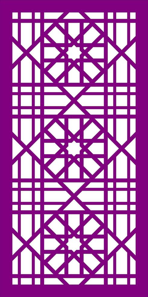 Simple Vector Pattern for Laser Cutting, Decoration, and Ornament