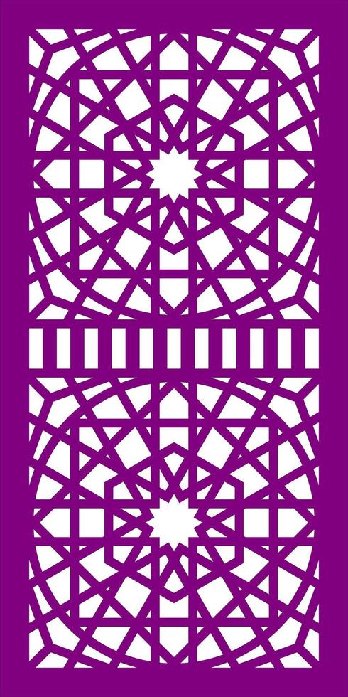 Simple Vector Pattern for Laser Cutting, Decoration, and Ornament