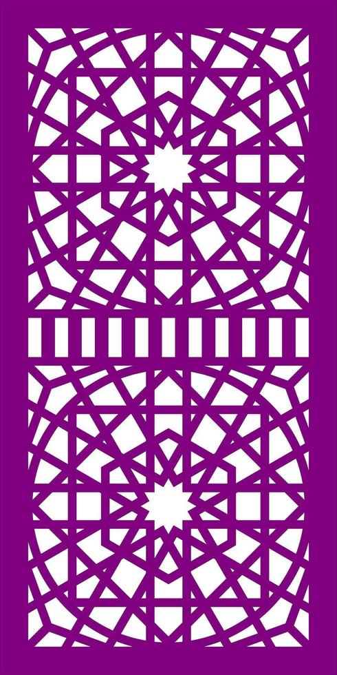 Simple Vector Pattern for Laser Cutting, Decoration, and Ornament