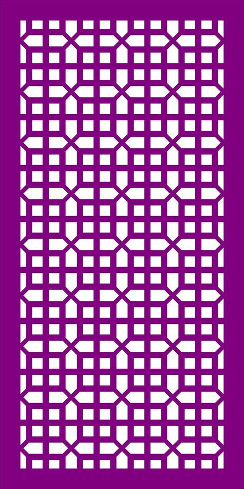 Simple Vector Pattern for Laser Cutting, Decoration, and Ornament