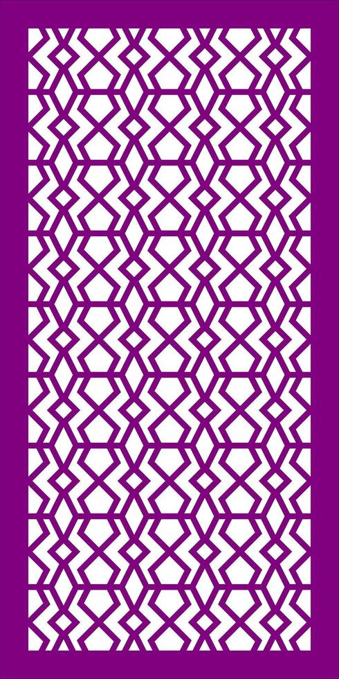 Simple Vector Pattern for Laser Cutting, Decoration, and Ornament