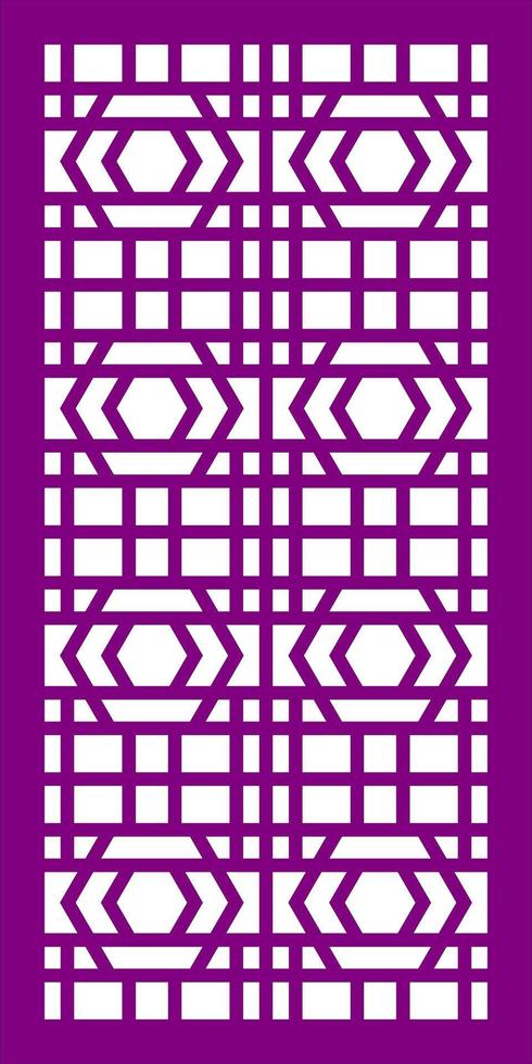 Simple Vector Pattern for Laser Cutting, Decoration, and Ornament