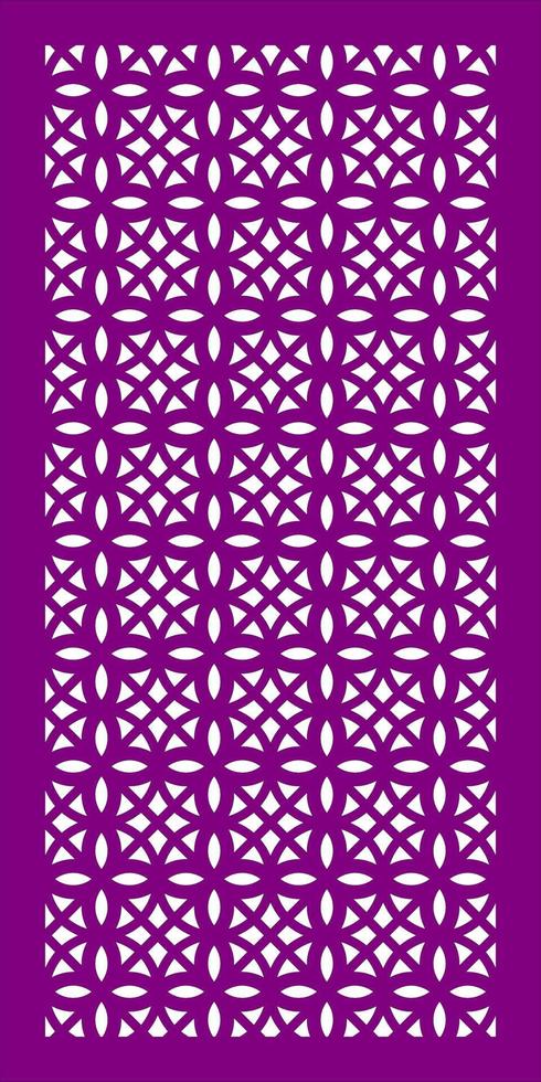 Simple Vector Pattern for Laser Cutting, Decoration, and Ornament