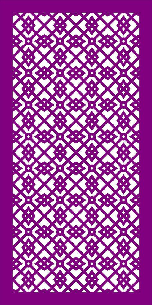 Simple Vector Pattern for Laser Cutting, Decoration, and Ornament
