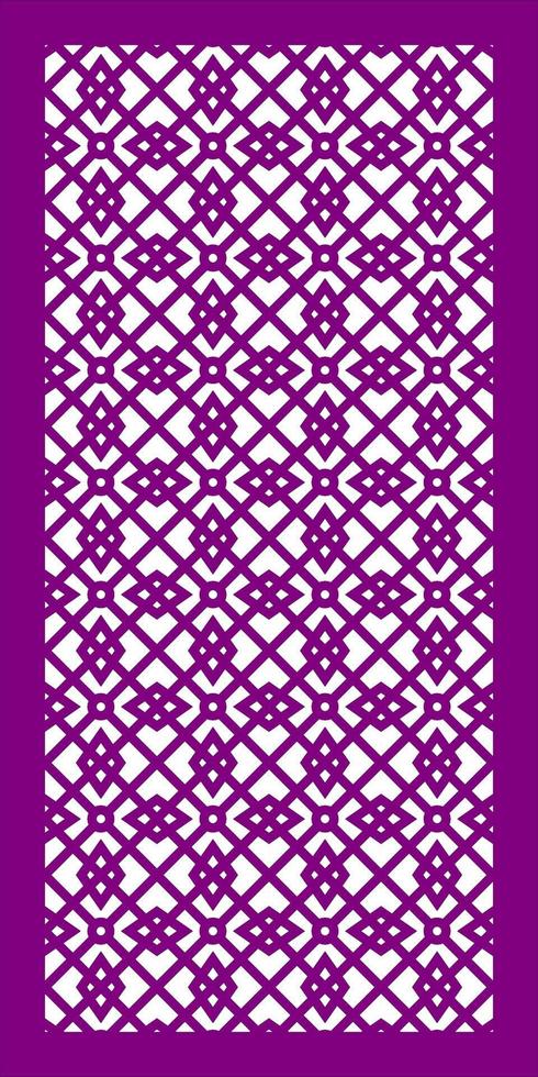 Simple Vector Pattern for Laser Cutting, Decoration, and Ornament