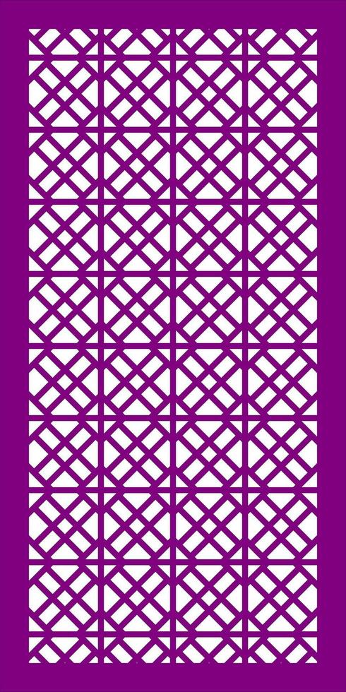 Simple Vector Pattern for Laser Cutting, Decoration, and Ornament