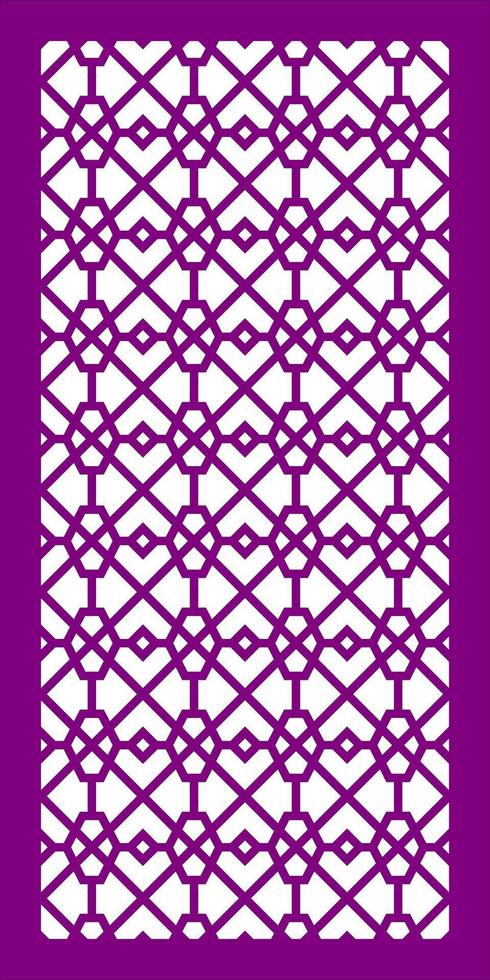 Simple Vector Pattern for Laser Cutting, Decoration, and Ornament