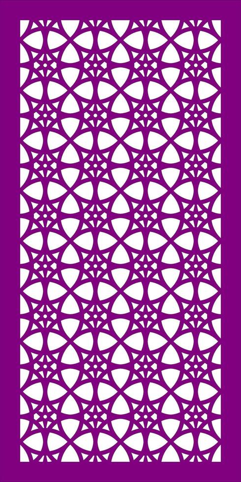 Simple Vector Pattern for Laser Cutting, Decoration, and Ornament