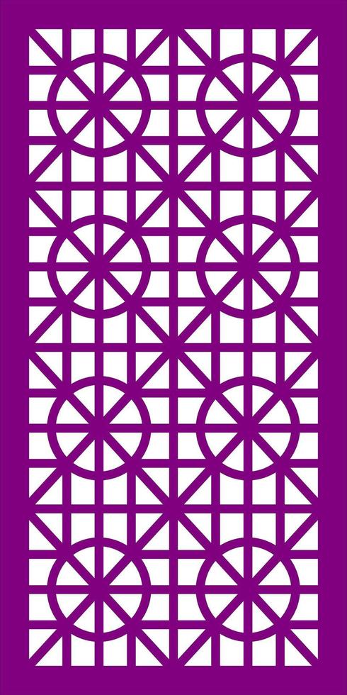 Simple Vector Pattern for Laser Cutting, Decoration, and Ornament