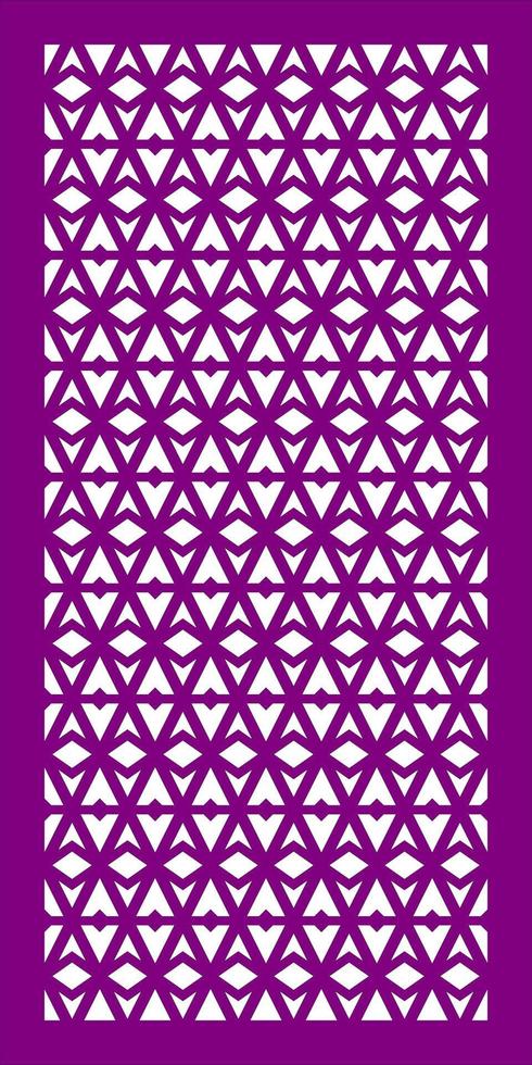 Simple Vector Pattern for Laser Cutting, Decoration, and Ornament