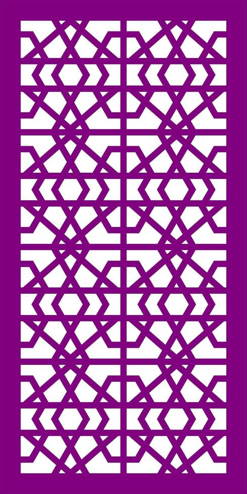 Simple Vector Pattern for Laser Cutting, Decoration, and Ornament