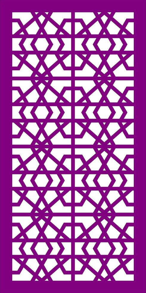 Simple Vector Pattern for Laser Cutting, Decoration, and Ornament