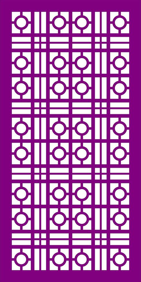 Simple Vector Pattern for Laser Cutting, Decoration, and Ornament