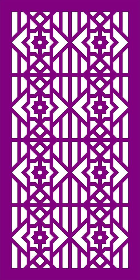 Simple Vector Pattern for Laser Cutting, Decoration, and Ornament